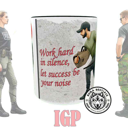 Tazza IGP 1 - PASTORE TEDESCO "GRIGIONE"