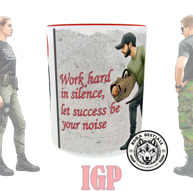Tazza IGP 1 - PASTORE TEDESCO "GRIGIONE"