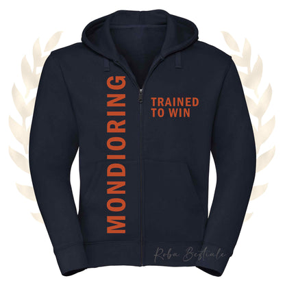 Felpa MONDIO ATTACK - PASTORE OLANDESE - Cappuccio e Zip, Uomo o Donna, in tanti colori - dalla XS alla 5XL