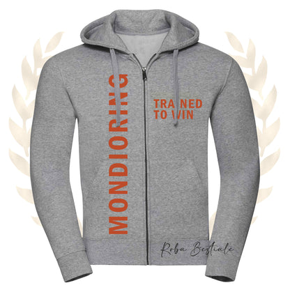 Felpa MONDIO ATTACK - PASTORE BELGA MALINOIS - Cappuccio e Zip, Uomo o Donna, in tanti colori - dalla XS alla 5XL