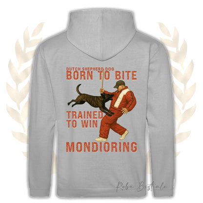 Felpa MONDIO ATTACK - PASTORE OLANDESE - Cappuccio e Tasconi, Unisex, in tanti colori - dalla XS alla 5XL