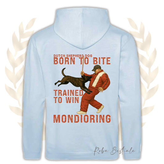 Felpa MONDIO ATTACK - PASTORE OLANDESE - Cappuccio e Tasconi, Unisex, in tanti colori - dalla XS alla 5XL