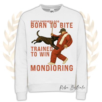 Felpa MONDIO ATTACK - PASTORE OLANDESE - Girocollo, Unisex, in tanti colori! - dalla XS alla 3XL