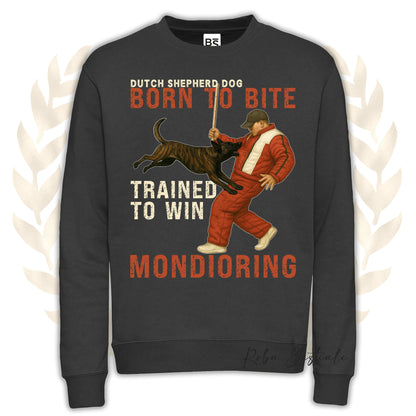 Felpa MONDIO ATTACK - PASTORE OLANDESE - Girocollo, Unisex, in tanti colori! - dalla XS alla 3XL