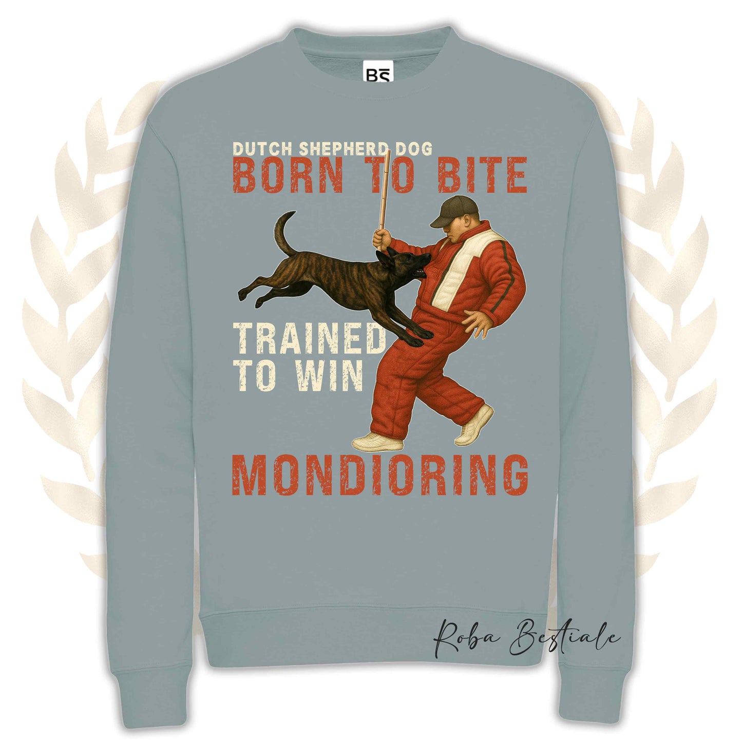 Felpa MONDIO ATTACK - PASTORE OLANDESE - Girocollo, Unisex, in tanti colori! - dalla XS alla 3XL