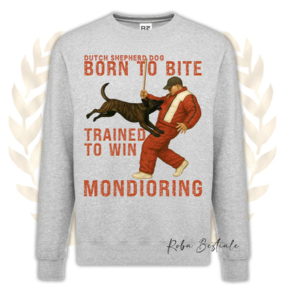 Felpa MONDIO ATTACK - PASTORE OLANDESE - Girocollo, Unisex, in tanti colori! - dalla XS alla 3XL
