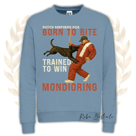 Felpa MONDIO ATTACK - PASTORE OLANDESE - Girocollo, Unisex, in tanti colori! - dalla XS alla 3XL