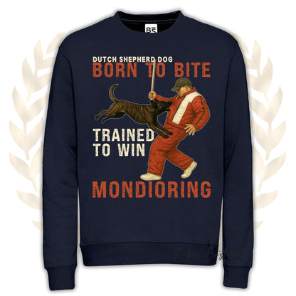 Felpa MONDIO ATTACK - PASTORE OLANDESE - Girocollo, Unisex, in tanti colori! - dalla XS alla 3XL
