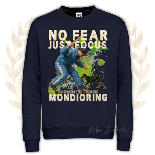 Felpa MONDIO ATTACK2 - MANCHESTER TERRIER - Girocollo, Unisex, in tanti colori! - dalla XS alla 3XL