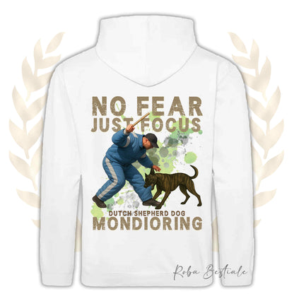 Felpa MONDIO ATTACK2 - PASTORE OLANDESE - Cappuccio e Tasconi, Unisex, in tanti colori - dalla XS alla 5XL