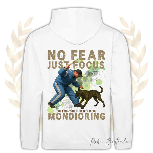 Felpa MONDIO ATTACK2 - PASTORE OLANDESE - Cappuccio e Tasconi, Unisex, in tanti colori - dalla XS alla 5XL