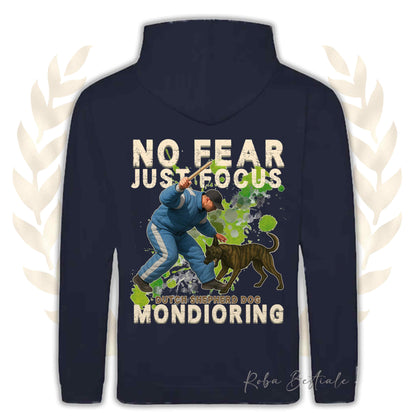 Felpa MONDIO ATTACK2 - PASTORE OLANDESE - Cappuccio e Tasconi, Unisex, in tanti colori - dalla XS alla 5XL