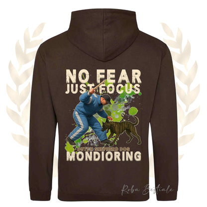 Felpa MONDIO ATTACK2 - PASTORE OLANDESE - Cappuccio e Tasconi, Unisex, in tanti colori - dalla XS alla 5XL