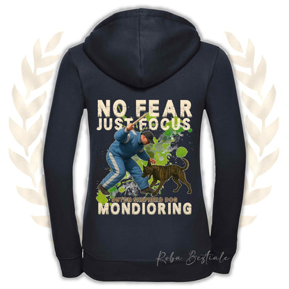 Felpa MONDIO ATTACK2 - PASTORE OLANDESE - Cappuccio e Zip, Uomo o Donna, in tanti colori - dalla XS alla 5XL
