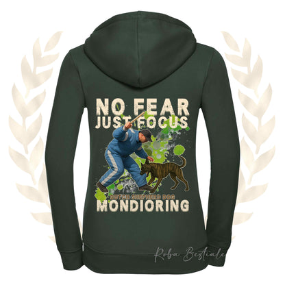 Felpa MONDIO ATTACK2 - PASTORE OLANDESE - Cappuccio e Zip, Uomo o Donna, in tanti colori - dalla XS alla 5XL