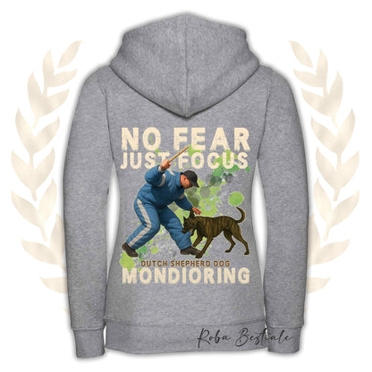 Felpa MONDIO ATTACK2 - PASTORE OLANDESE - Cappuccio e Zip, Uomo o Donna, in tanti colori - dalla XS alla 5XL