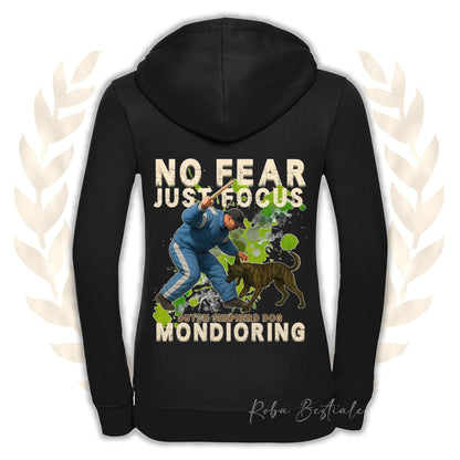 Felpa MONDIO ATTACK2 - PASTORE OLANDESE - Cappuccio e Zip, Uomo o Donna, in tanti colori - dalla XS alla 5XL
