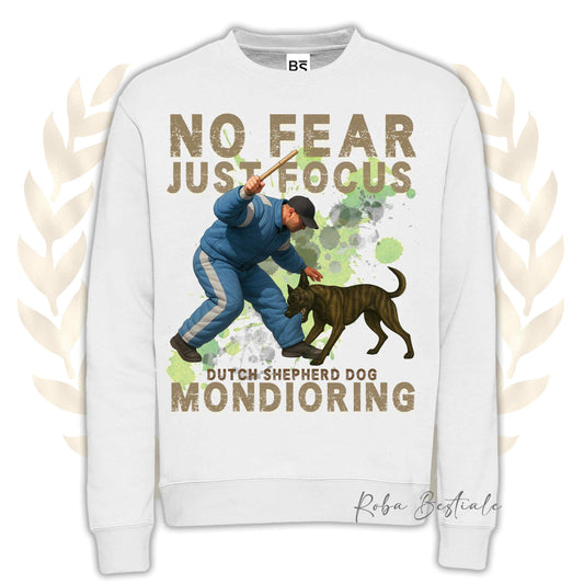 Felpa MONDIO ATTACK2 - PASTORE OLANDESE - Girocollo, Unisex, in tanti colori! - dalla XS alla 3XL