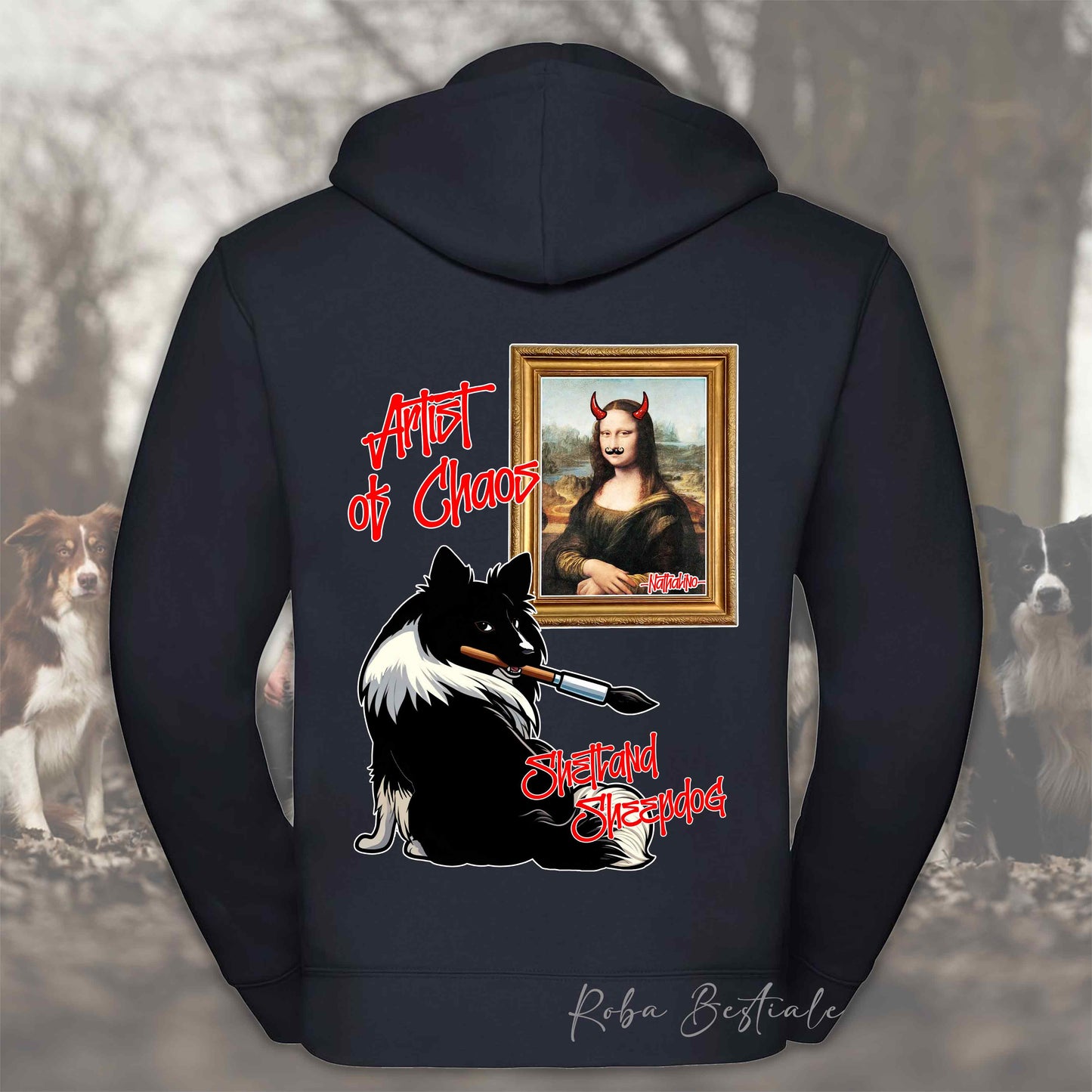 Felpa BONO91 - NHATALINO - Con Cappuccio e Full Zip, Uomo o Donna, in tanti colori - dalla XS alla 5XL
