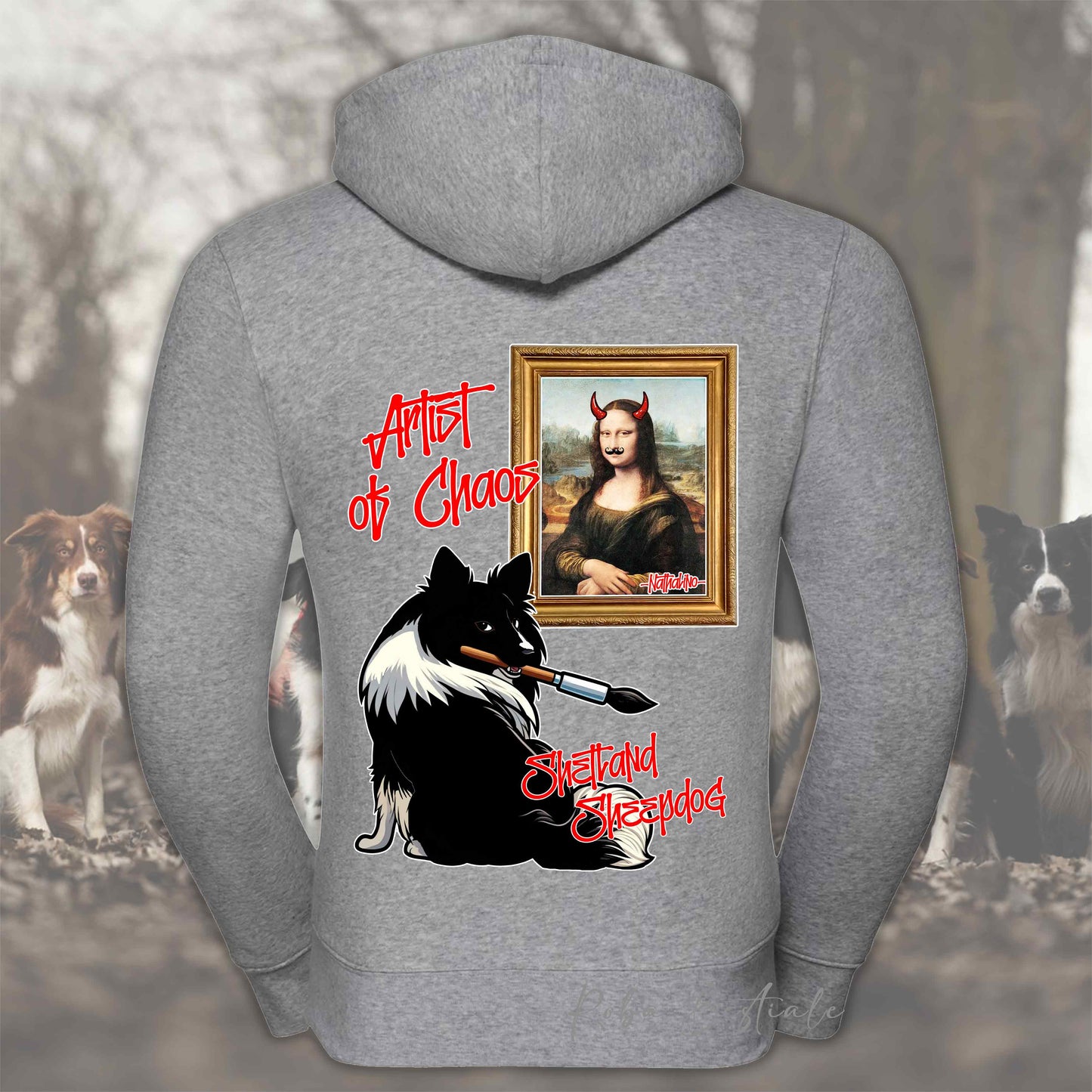 Felpa BONO91 - NHATALINO - Con Cappuccio e Full Zip, Uomo o Donna, in tanti colori - dalla XS alla 5XL