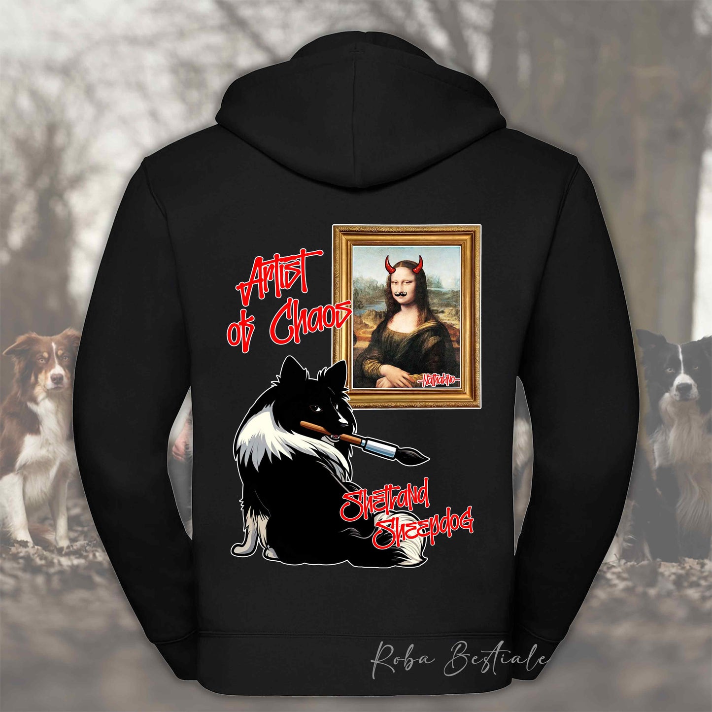 Felpa BONO91 - NHATALINO - Con Cappuccio e Full Zip, Uomo o Donna, in tanti colori - dalla XS alla 5XL