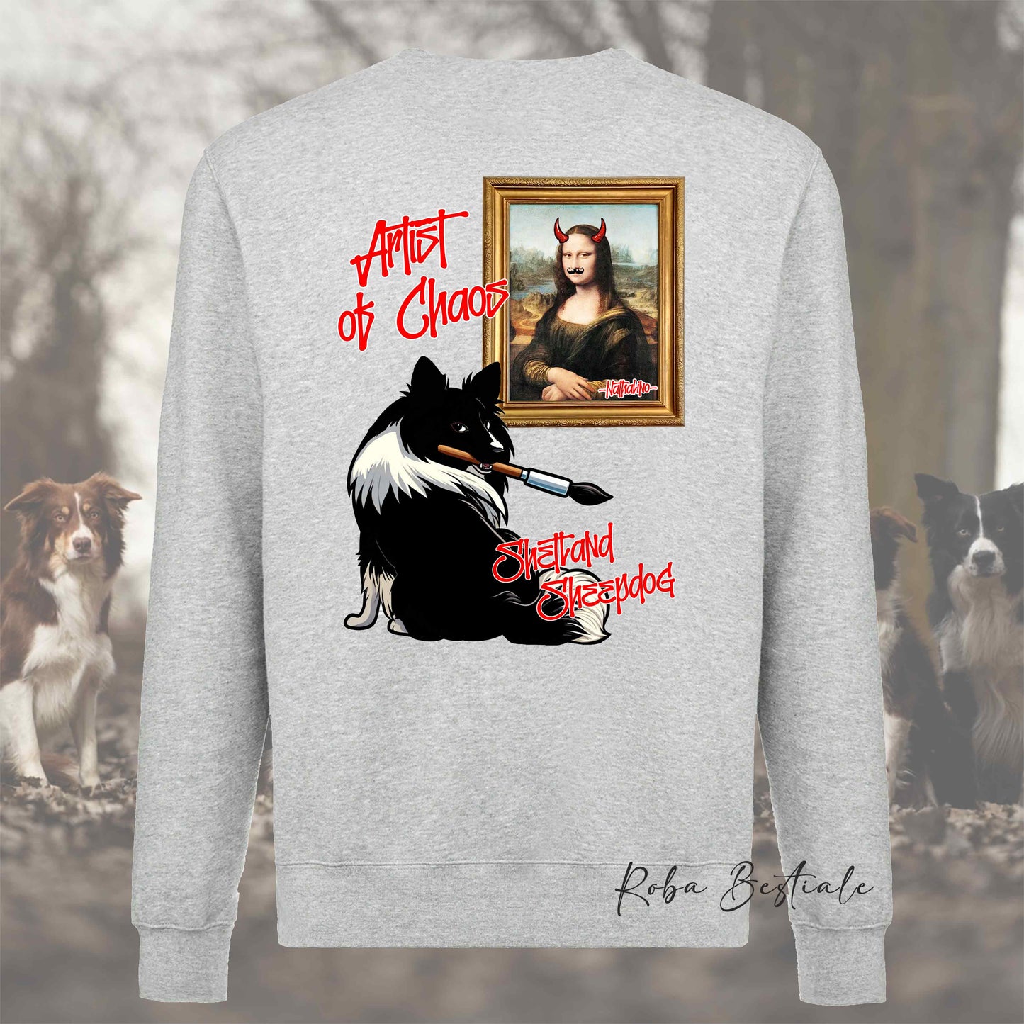 Felpa BONO91 - NHATALINO - Girocollo, Unisex, in tanti colori! - dalla XS alla 3XL