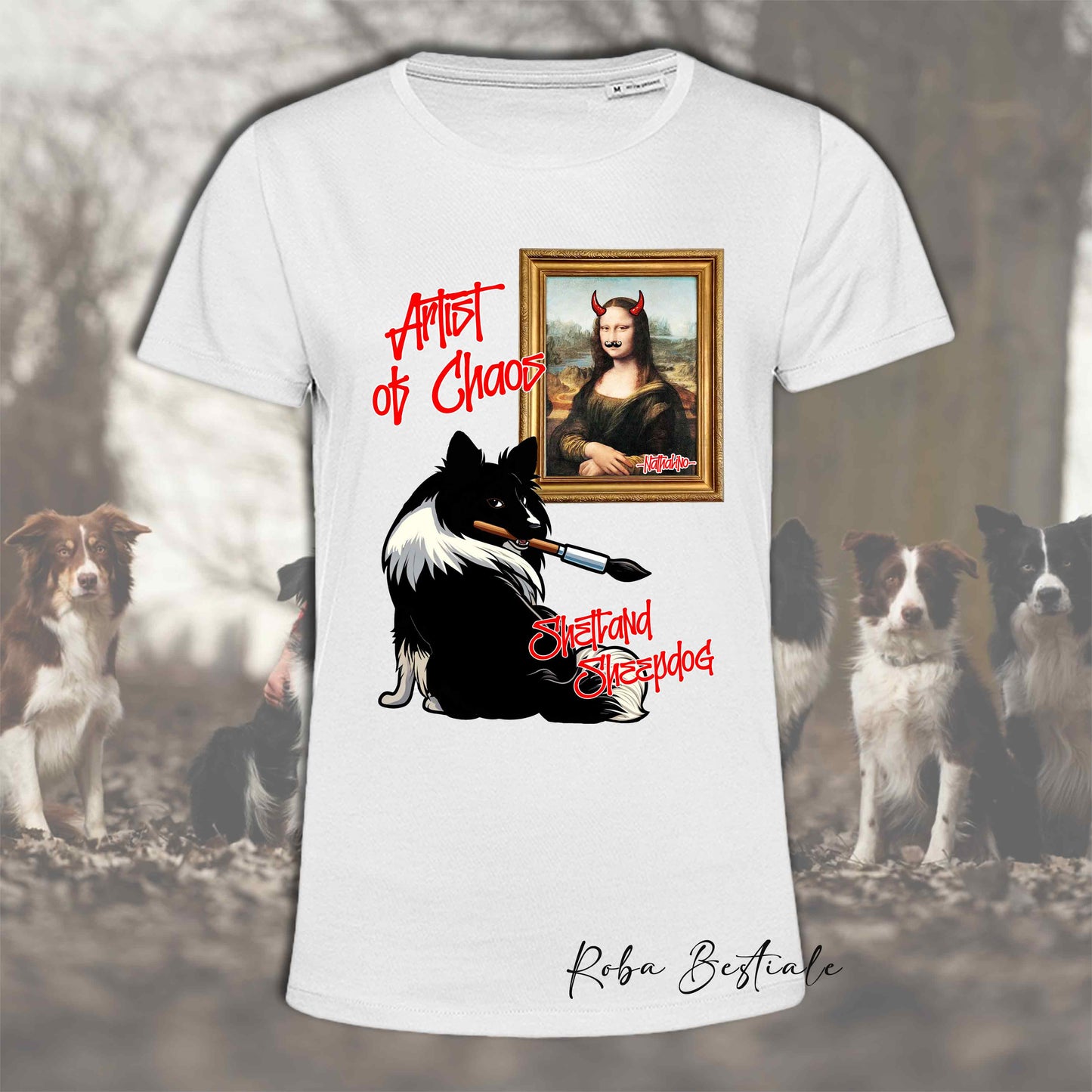 T-Shirt BONO91 - NATHALINO - 100% Cotone, NERA, BIANCA o GRIGIA, Uomo o Donna - dalla XS alla 5XL