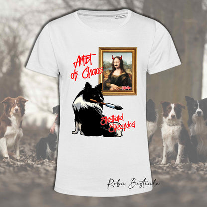 T-Shirt BONO91 - NATHALINO - 100% Cotone, NERA, BIANCA o GRIGIA, Uomo o Donna - dalla XS alla 5XL