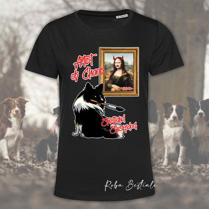 T-Shirt BONO91 - NATHALINO - 100% Cotone, NERA, BIANCA o GRIGIA, Uomo o Donna - dalla XS alla 5XL
