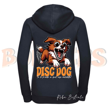 Felpa BONKERS - NOVA SCOTIA DUCK TOLLING RETRIEVER - Con Cappuccio e Full Zip, Uomo o Donna, in tanti colori - dalla XS alla 5XL