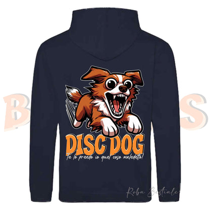 Felpa BONKERS - NOVA SCOTIA DUCK TOLLING RETRIEVER - Con Cappuccio e Tasconi, Unisex, in tanti colori - dalla XS alla 5XL