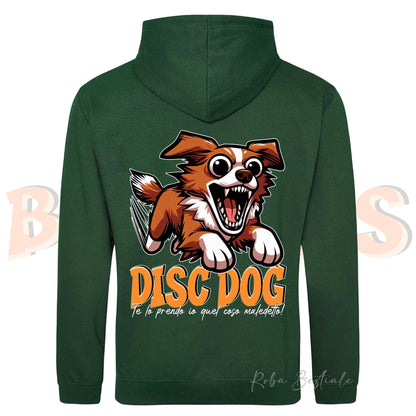 Felpa BONKERS - NOVA SCOTIA DUCK TOLLING RETRIEVER - Con Cappuccio e Tasconi, Unisex, in tanti colori - dalla XS alla 5XL