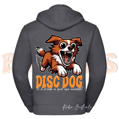 Felpa BONKERS - NOVA SCOTIA DUCK TOLLING RETRIEVER - Con Cappuccio e Full Zip, Uomo o Donna, in tanti colori - dalla XS alla 5XL