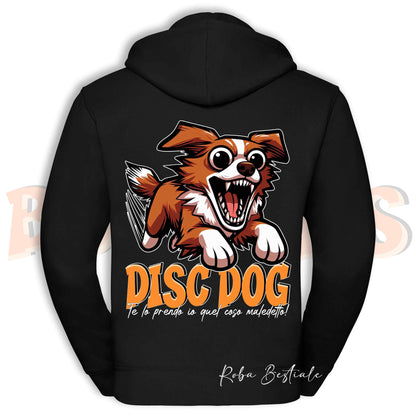 Felpa BONKERS - NOVA SCOTIA DUCK TOLLING RETRIEVER - Con Cappuccio e Full Zip, Uomo o Donna, in tanti colori - dalla XS alla 5XL