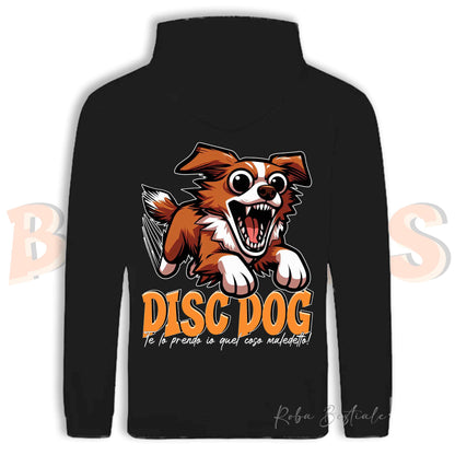 Felpa BONKERS - NOVA SCOTIA DUCK TOLLING RETRIEVER - Con Cappuccio e Tasconi, Unisex, in tanti colori - dalla XS alla 5XL