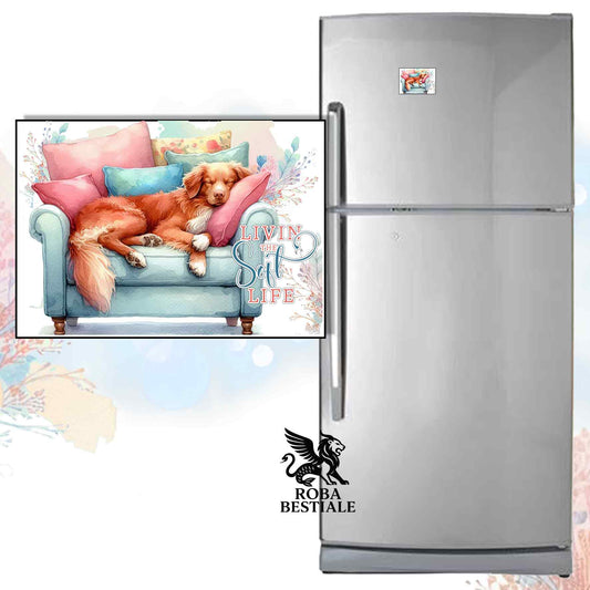 Calamita SOFT LIFE - NOVA SCOTIA DUCK TOLLING RETRIEVER - in MDF - 7x5 cm