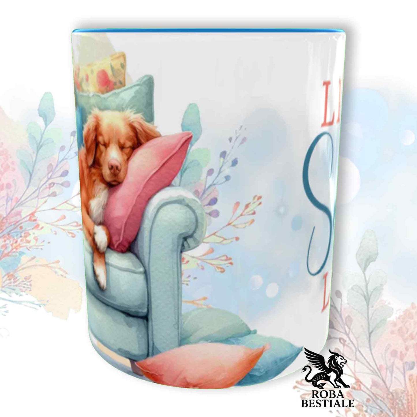 Tazza SOFT LIFE - NOVA SCOTIA DUCK TOLLING RETRIEVER - In Ceramica, colore a scelta - 330 ml