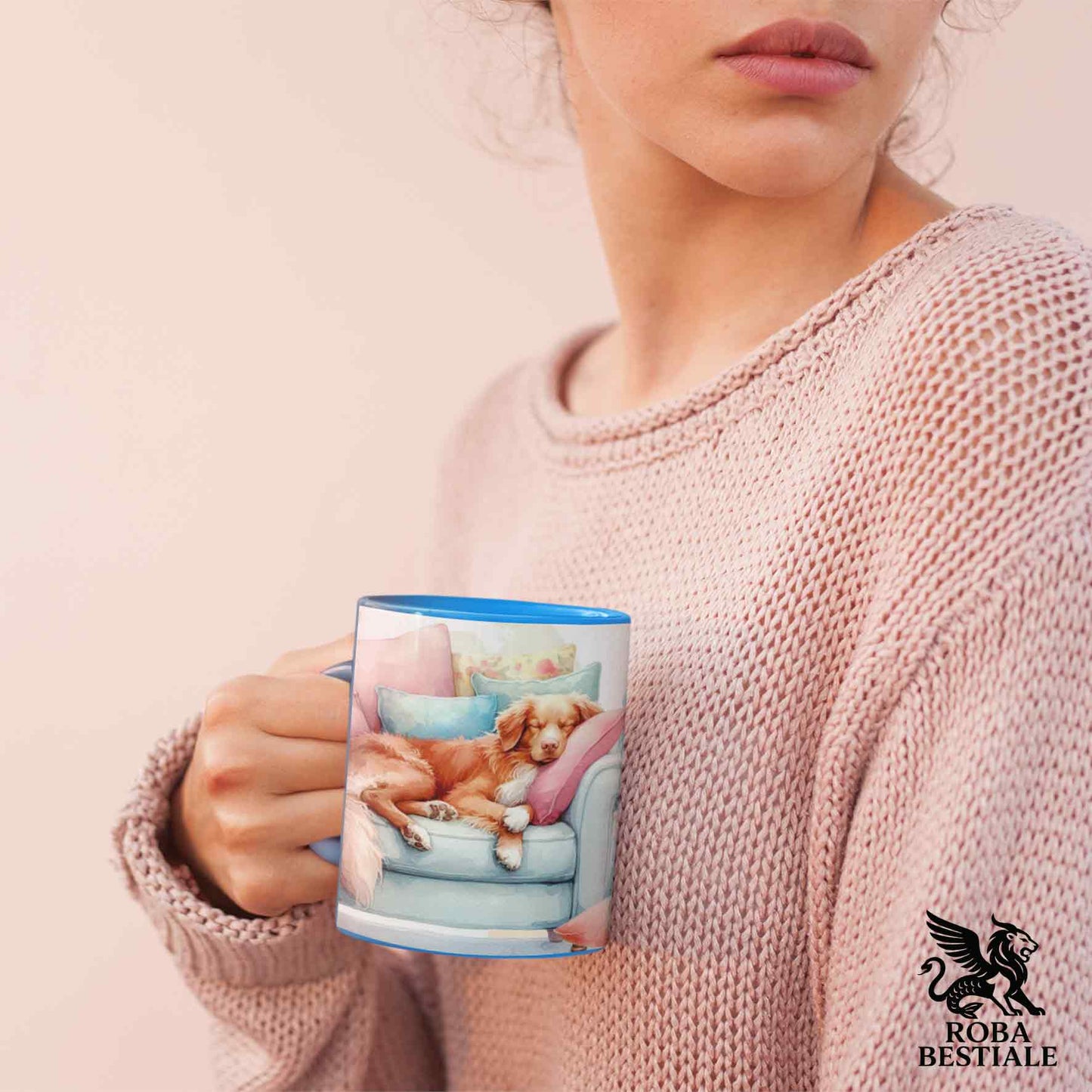 Tazza SOFT LIFE - NOVA SCOTIA DUCK TOLLING RETRIEVER - In Ceramica, colore a scelta - 330 ml