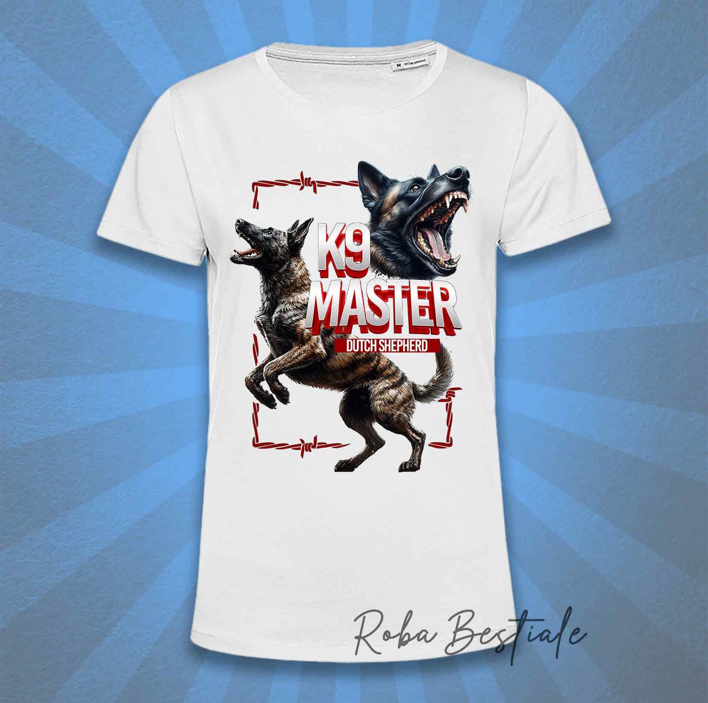 T-Shirt K9 MASTER - DUTCH SHEPHERD DOG