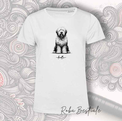 T-Shirt DOODLE - OLD ENGLISH SHEEPDOG