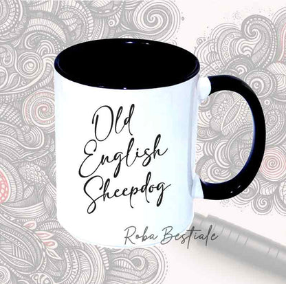 DOODLE mug - OLD ENGLISH SHEEPDOG