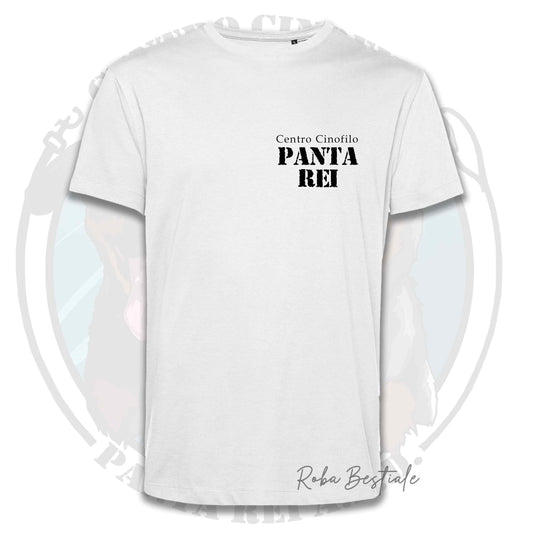 T-Shirt PANTA REI asd - BIANCA, GRIGIA o AZZURRA, 100% Cotone, Uomo o Donna - dalla XS alla 5XL