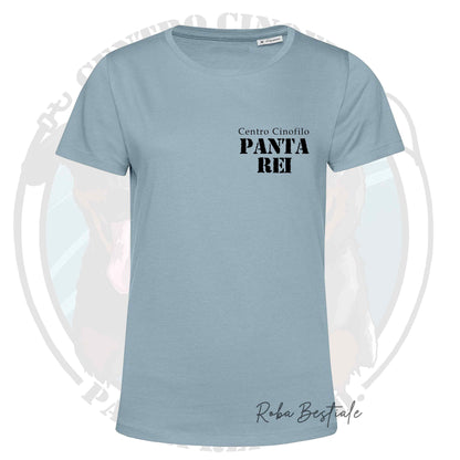 T-Shirt PANTA REI asd - BIANCA, GRIGIA o AZZURRA, 100% Cotone, Uomo o Donna - dalla XS alla 5XL