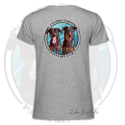 T-Shirt PANTA REI asd - BIANCA, GRIGIA o AZZURRA, 100% Cotone, Uomo o Donna - dalla XS alla 5XL