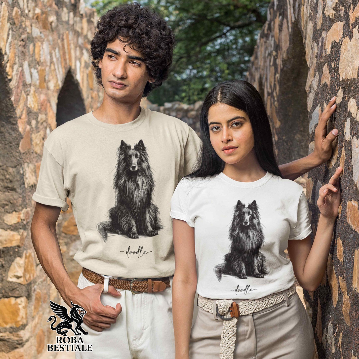 DOODLE T-Shirt - BELGIAN SHEPHERD GROENENDAEL