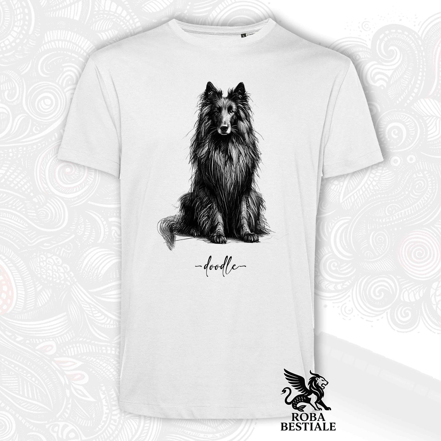 DOODLE T-Shirt - BELGIAN SHEPHERD GROENENDAEL