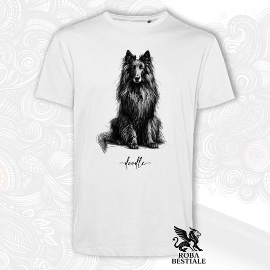 DOODLE T-Shirt - BELGIAN SHEPHERD GROENENDAEL