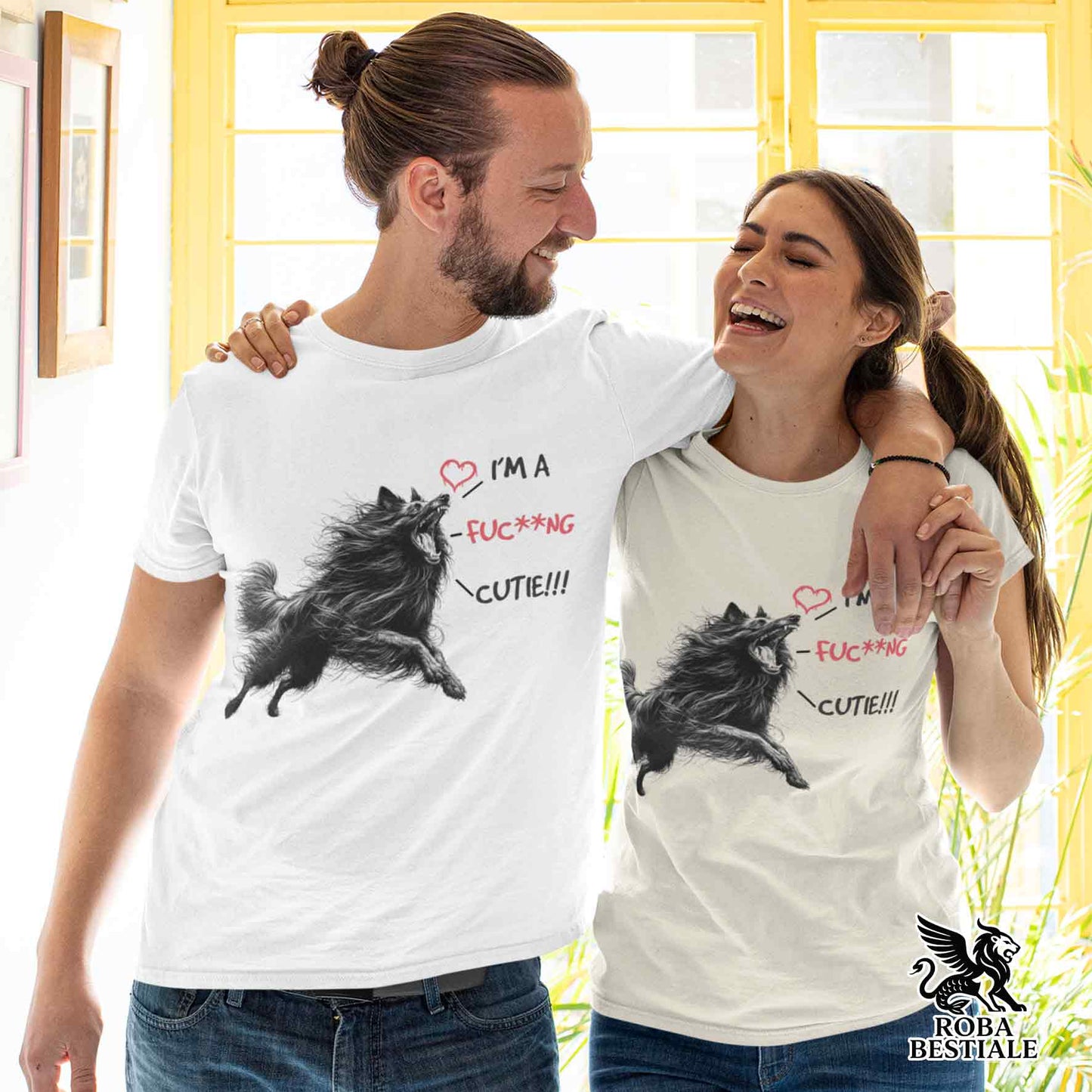 I'M A FUC**NG CUTIE T-Shirt - BELGIAN SHEPHERD GROENENDAL - Men or Women - XS to 5XL