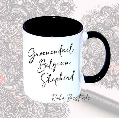 DOODLE Mug - BELGIAN SHEPHERD GROENENDAEL