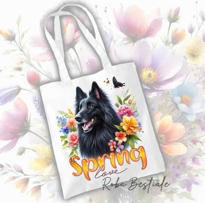 Tote Bag PASTORE BELGA GROENENDAEL - Collezione Spring Love